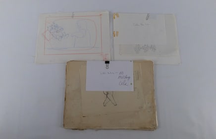 Grouping of Original Animation Art