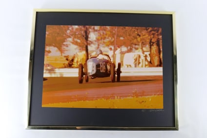 Framed Vintage Style Laser Photograph - Bill Stahl