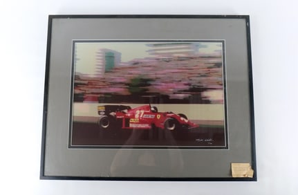 Framed Laser Photograph - Bill Stahl