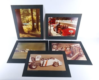 Lot of 6 Formula 1 Racing Photographs - Bill Stahl