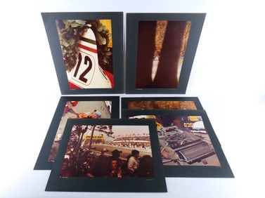 Lot of 6 Formula 1 Racing Photographs - Bill Stahl