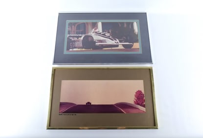 Lot of 2 Bill Stahl Framed Photographs