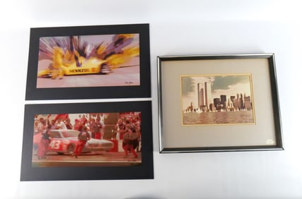 Lot of 3 Limited Edition Bill Stahl Photographs