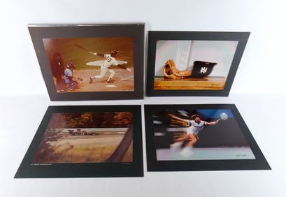 Lot of 4 Sports Related Photographs