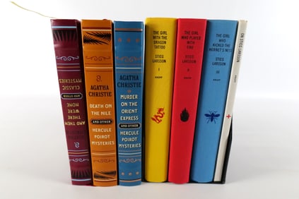 Lot of Mystery Classics Hardcover Books