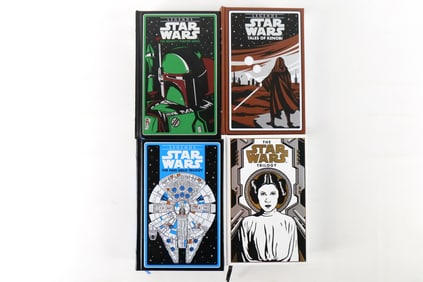 Lot of 4 Star Wars 2017 Sterling Edition Hardcover Books