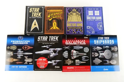 Lot of 8 Movie and TV Hardcover Books