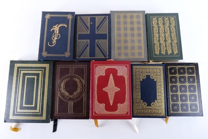 Lot of 9 Classic Stories by Easton Press