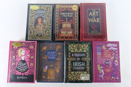 Lot of 7 Mixed Genre Hardcover Books