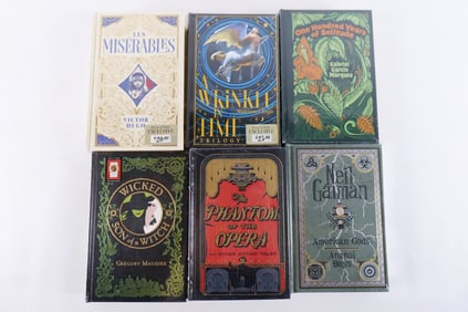 Lot of 6 Fantasy & Musical Classics Hardcover Books