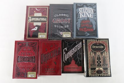 Lot of 7 Horror Related Hardcover Books
