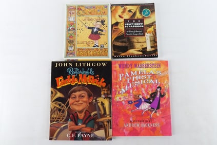 Lot of 4 Autographed Children's Books