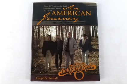 Joseph S. Bonsall The Oak Ridge Boys Autographed Hardcover Book