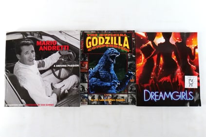 Lot of 3 Autographed Photobooks