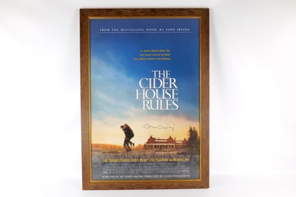 The Cider House Rules Autographed Movie Poster