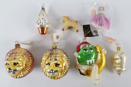 Group Lot of Christmas Ornaments