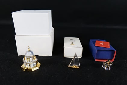 Lot of 3 Swarovski Crystal Memories Figurines