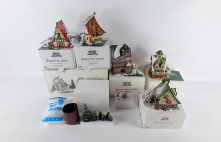 Lot of North Pole Series Department 56 Items