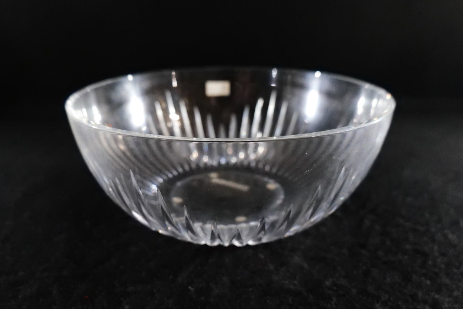 Baccarat Crystal Massena Center Bowl: Baccarat Crystal Massena Center Bowl. Measures 4.5" tall x 10" diameter. All invoices must be paid within 24 hours of the sale. We offer multiple shipping options, please read the terms as they have c