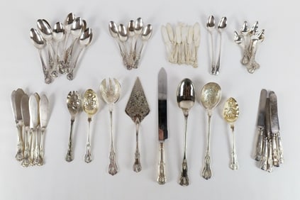Lot of Silverplate Flatware