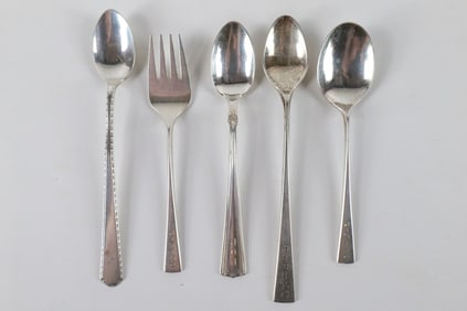 Lot of 5 Pieces of Sterling Silver Flatware