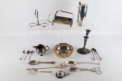 Lot of Mostly Silverplate Pieces