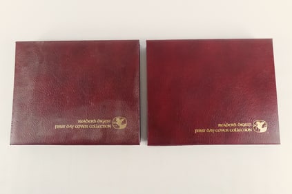 Two Binders of Readers Digest First Day Covers