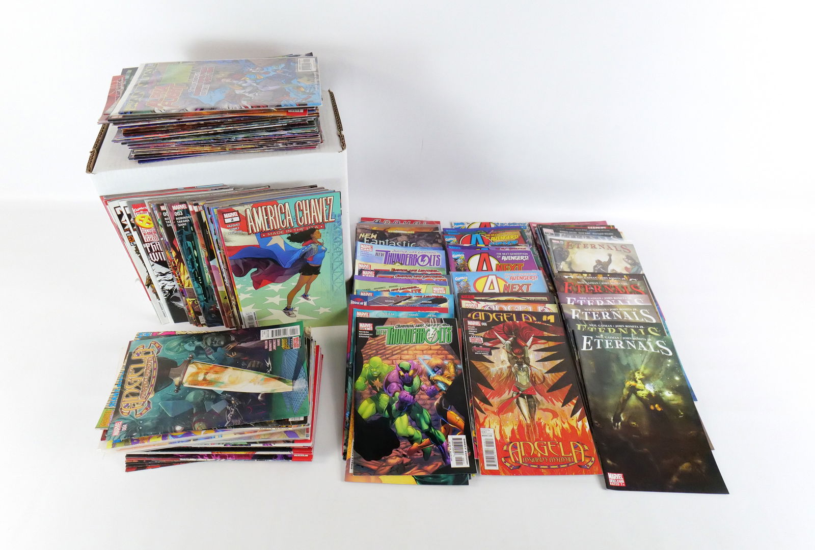 Short Box of Marvel Comics