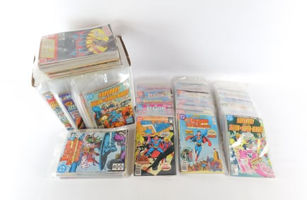 Short Box of Superboy Comics