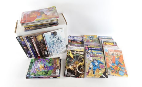Short Box of Mixed DC Comics