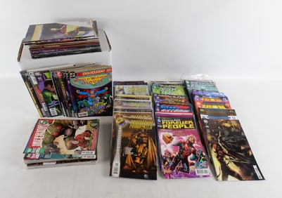 Short Box of DC Letter "I" Miniseries Comics