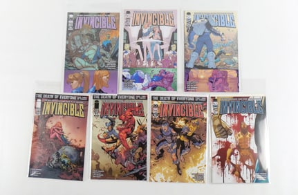 Lot of 7 Invincible Comics by Image