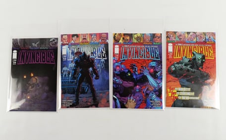 Lot of 4 Invincible Comics by Image