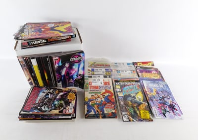 Short Box of Marvel Comics