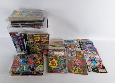 Short Box of Doctor Strange Comics