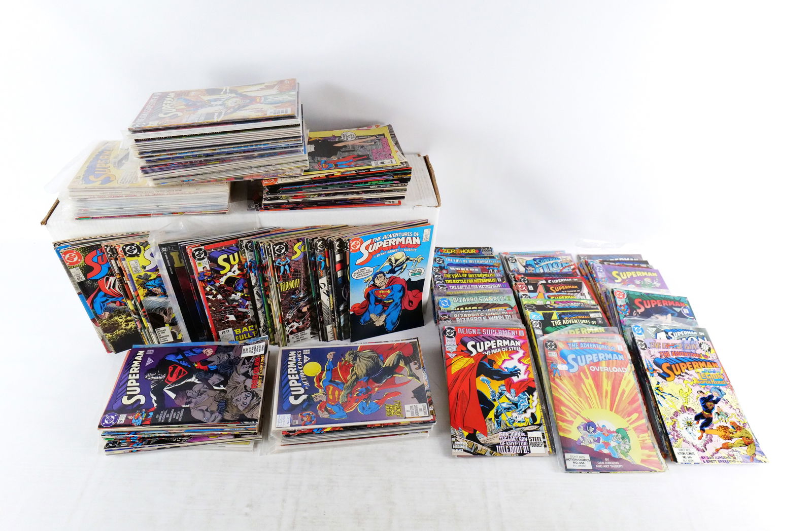 Long Box of Superman Comics (1 of 15)