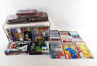Long Box of Various DC Comics