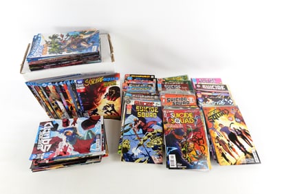 Short Box of Suicide Squad Comics