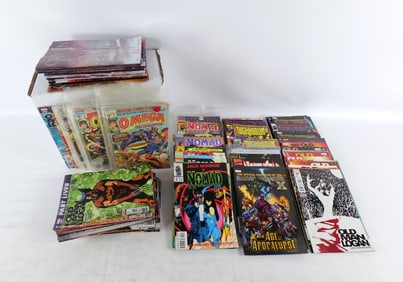 Short Box of "N" and "O" Comics