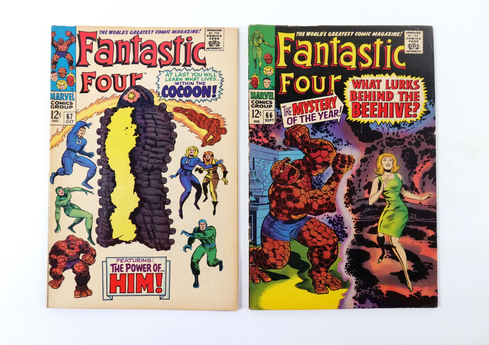 Lot of 2 Fantastic Four Comics - #66 and #67 (1 of 15)