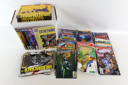 Short Box of DC Comics