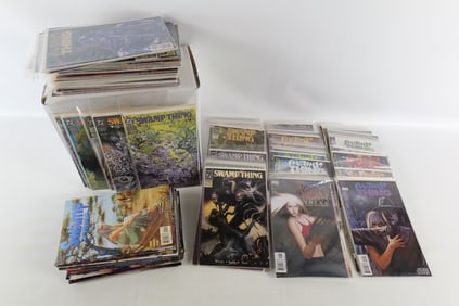 Short Box of Swamp Thing Comics