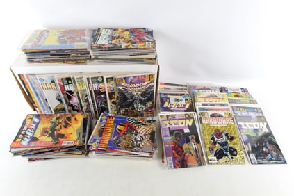 Long Box of Milestone Comics