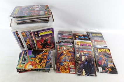 Short Box of Malibu Comics