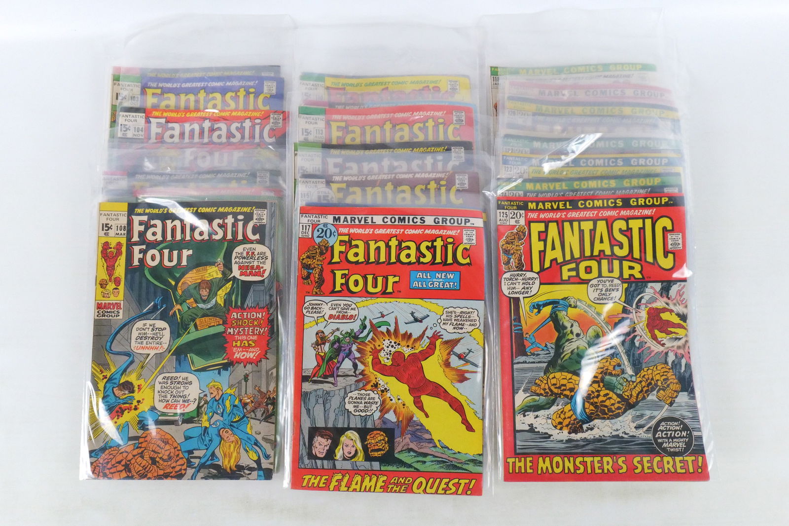 Lot of 22 Fantastic Four Bronze Age Comics (1 of 5)