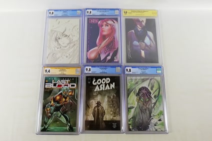 Lot of 6 Graded Independent Comics