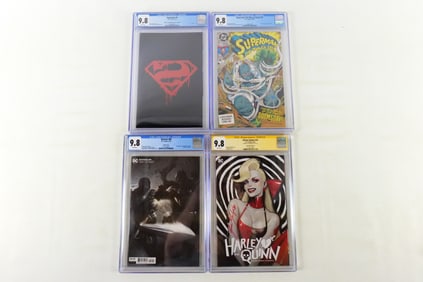 Lot of 4 CGC Graded Comics