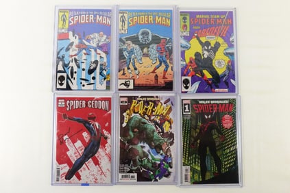 Lot of 6 Various Spider-Man Comics