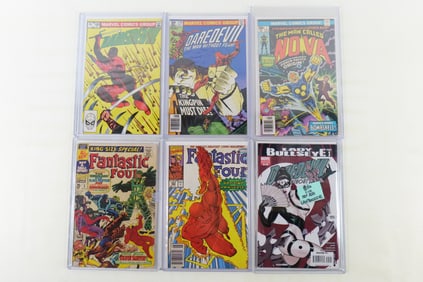 Lot of 6 Key Issue Marvel Comics