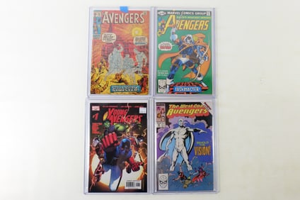 Lot of 4 Marvel Avengers Key Issue Comics